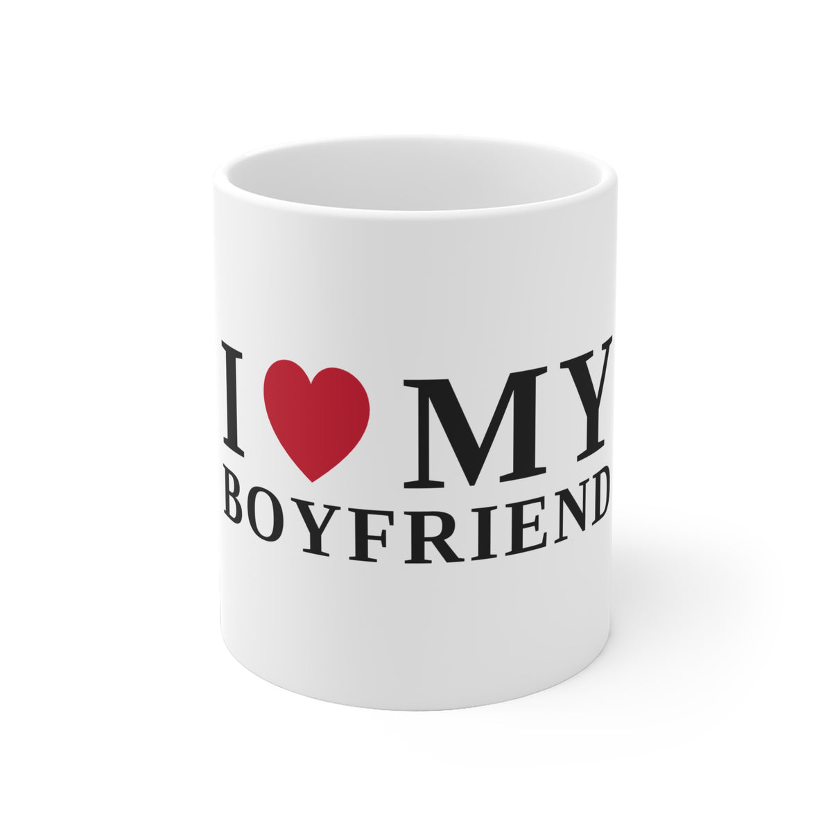 I <3 My Boyfriend Mugg