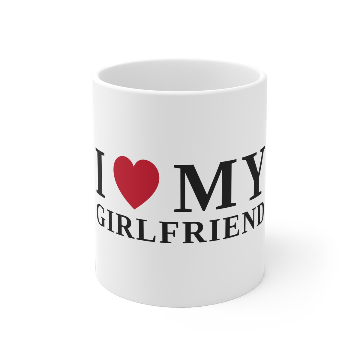 I <3 My Girlfriend Mugg